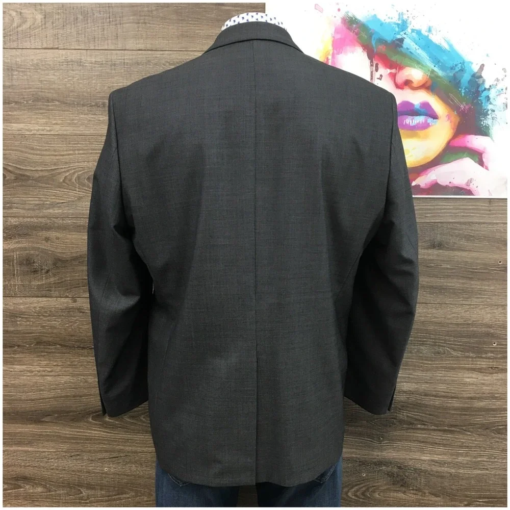 RALPH LAUREN Mens‎ Wool Blazer Sport Coat Casual Jacket Size 48R Classic Suit